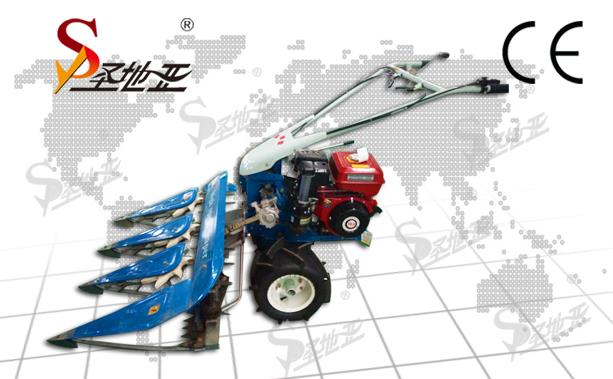 superior quality newest design paddy dry land three rows reaper mini rice wheat combine harvest machine China professional factory supply lower price small combine latest agricultural machine