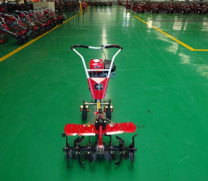 hot sale orchard mini power tiller with petrol engine 4hp small cultivator high quality agriculture machine